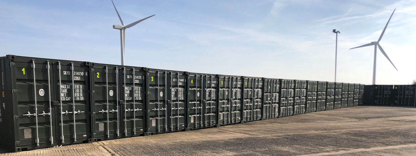 Metal/Shipping Container Storage And Caravans